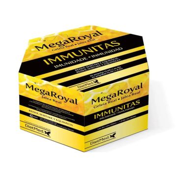 Dietmed Mega Royal Immunitas 20 Ampollas De 10 Ml