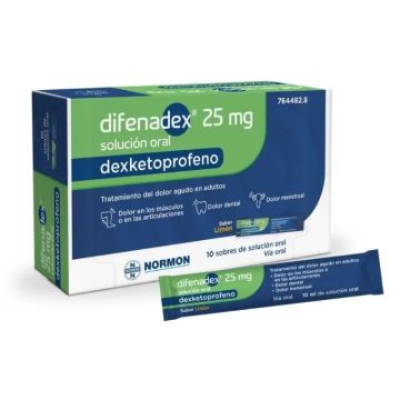 Difenadex 25 Mg 10 Sobres