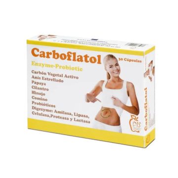 Dis Carboflatol  30 cápsulas de 500 mg