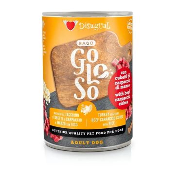 Disugual Goloso Ragu Carpaccio De Pavo Arroz 6X400Gr