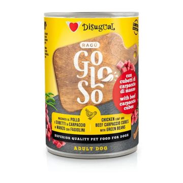 Disugual Goloso Ragu Carpaccio Pollo Judias Verdes 6X400Gr