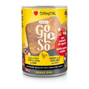 Disugual Goloso Ragu Pollo Espelta 6X400Gr