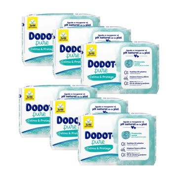 DODOT Pack Toallitas Aloe, 18 X 46