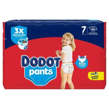 Dodot Pants Pañal Braguita Talla 7 , 38 unidades