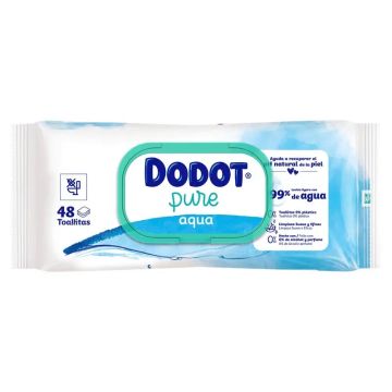 Dodot Toallitas Pure Aqua Para Bebé, 432 toallitas