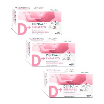 DonnaPlus Embarazo Pack 3 x 30 + 30