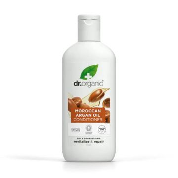 Dr.Organic Aceite De Argán Acondicionador Cabello Seco O Dañado, 265 ml