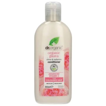 Dr.Organic Guayaba Acondicionador Cabello Teñido, 265 ml