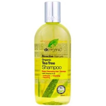 Dr.Organic Árbol De Té Champú Cabello Graso O Con Problemas, 265 ml