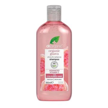 Dr.Organic Guayaba Champú Cabello Teñido, 265 ml