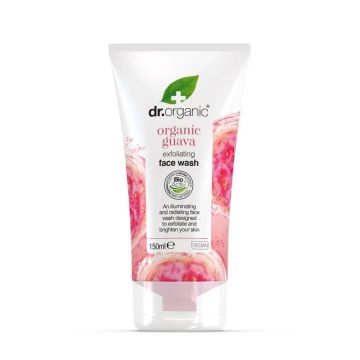 Dr. Organic Exfoliante Facial Guayaba 150Ml.