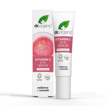 Dr.Organic Guayaba Sérum Contorno De Ojos Iluminador, 265 ml