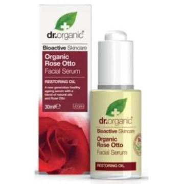 Dr.Organic Rosa Damascena Sérum Facial Piel Madura, 30 ml