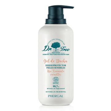 Dr. Tree Gel De Ducha Vainilla Natural Uso Frecuente Piel Sensible 500Ml