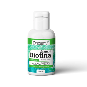 Drasanvi Biotina Champu Y Aloe Vera Cabello Graso Bote , 100 ml