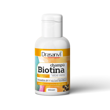 Drasanvi Biotina Champu Y Aloe Vera Cabello Seco Y Apagado Bote , 100 ml