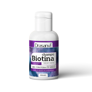 Drasanvi Biotina Champu Y Aloe Vera Cabello Teñido Y Sensible Bote , 100 ml