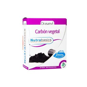 Drasanvi Carbon Vegetal Nutrabasicos  60 cápsulas