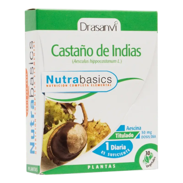 Drasanvi Castaño Indias Nutrabasicos  30 cápsulas