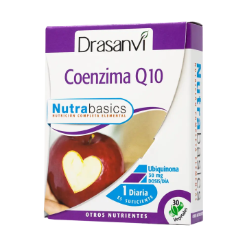 Drasanvi Coenzima Q10 30 Capsulas Nutrabasicos  30 cápsulas