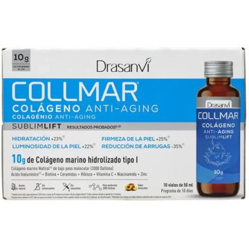 Drasanvi Collmar Colágeno Antiaging Sublimlift Bebible Melocoton, 10 X 50 MlViales