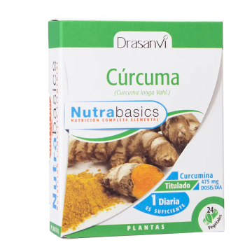 Drasanvi Curcuma Nutrabasicos 24 cápsulas