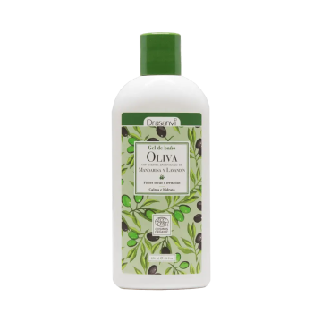 Drasanvi Gel Baño Aceite Oliva Ecocert Bio, 250 ml