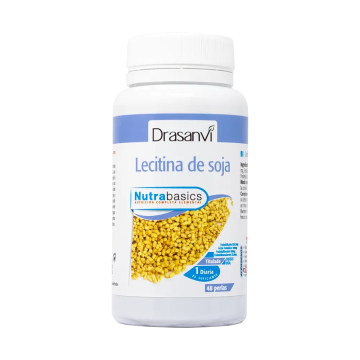 Drasanvi Lecitina Soja 1200Mg Bote Nutrabasicos , 48 perlas