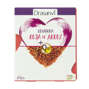 Drasanvi Levadura Arroz Rojo (2,9 Mg Monacolina K) Coenzima Q10 , 30 cápsulas