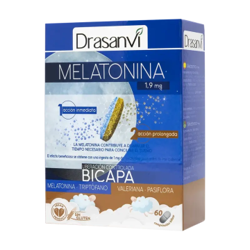 Drasanvi Melatonina Bicapa Retard , 60 comprimidos