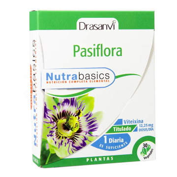 Drasanvi Pasiflora Nutrabasicos  30 cápsulas
