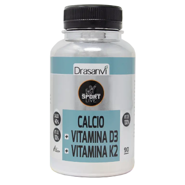 Drasanvi Sport Live Calcio Vitamina D3+K2 , 90 comprimidos