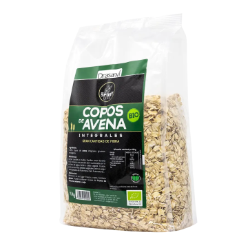 Drasanvi Sport Live Copos Avena Gruesos Integral Bio , 1 kg