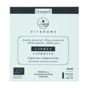Drasanvi Vitaroms Aceite Esencial Cipres Bio , 10 ml