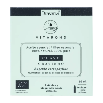 Drasanvi Vitaroms Aceite Esencial Clavo Bio , 10 ml