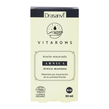 Drasanvi Vitaroms Aceite Vegetal Macerado Arnica Bio Ecocert , 50 ml
