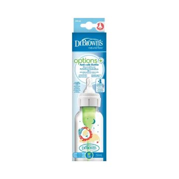Dr.Brown'S Biberon Estandar Pp Leon Options+ , 250 ml
