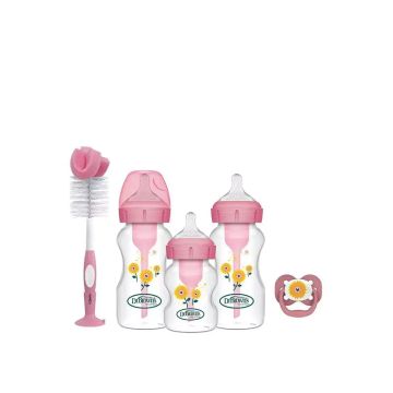 Dr.Brown'S Nuevo Pack De Regalo Rosa Boca Ancha Options+