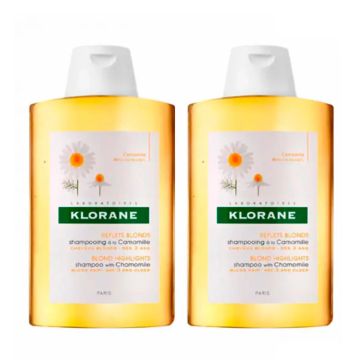 Klorane Pack Champú a la Camomila, 400 ml