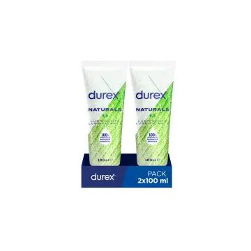 Durex Duplo Lubricante Naturals Gel 2º unidad 50%