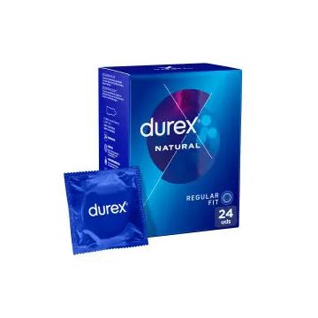 Durex Preservativos Natural Plus 24 unidades