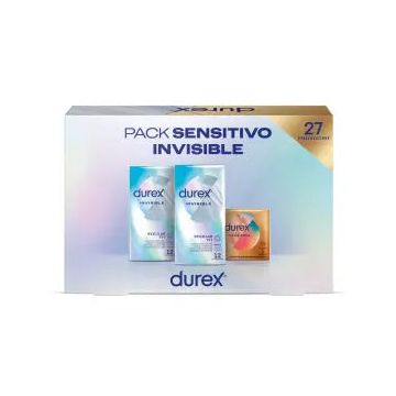 Durex Pack Sensitivo Invisible (24+3)