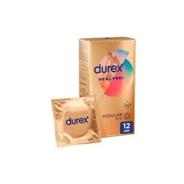 Durex Preservativos Real Feel 12 unidades