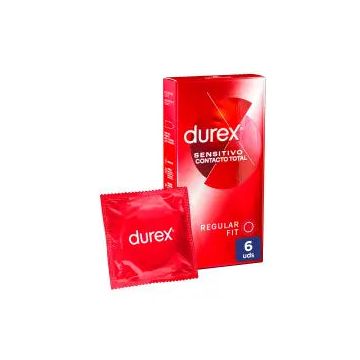 Durex Preservativos Super Finos Contacto Total 6 unidades