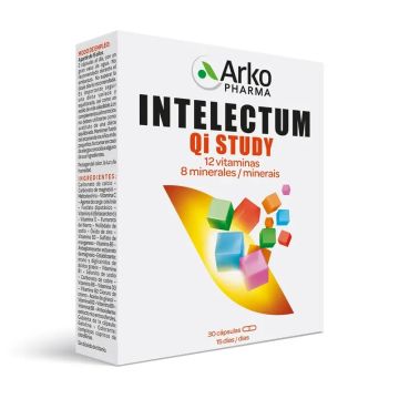 Arkopharma Intelectum Study, 30 cápsulas
