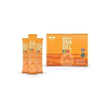 Brudy Dha Gel Kids, 30 Sobres