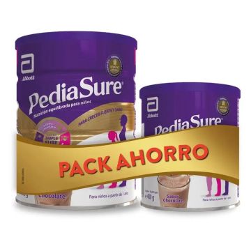 Pediasure Pack Ahorro Chocolate 850G + 400Gr , 1250 gramos