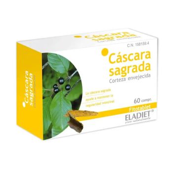 Eladiet Cascara Sagrada 300 Mg, 60 comprimidos
