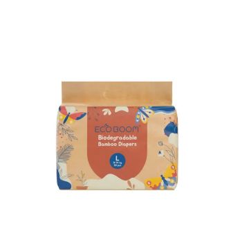 Eco Boom Pañal De Bambú Joy L 4, 30 unidades