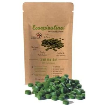 Ecospirulina Espirulina Pura, 200 Comprimidos